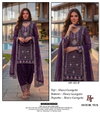 Hoor Tex 585 E To H Best Georgette Pakistani Suits Wholesale Shop In Surat
